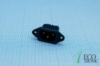Крепление сетевого шнура под вилку к мод. H1-L, H2-L1