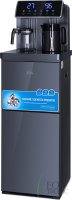 Кулер с чайным столиком тиабар Ecotronic TB35-LFR dark grey с холодильником1