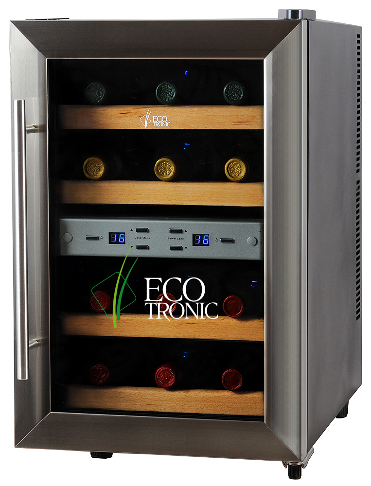 Винный шкаф Ecotronic WCM2-12DTE
