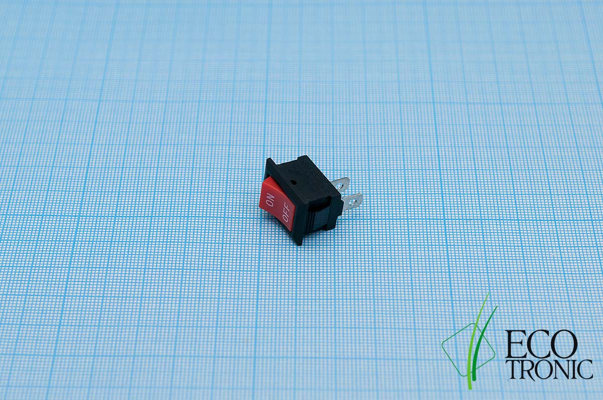 Выключатель красный короткий к мод. V20, V30