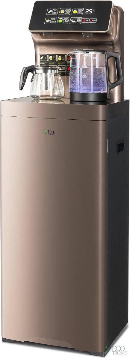 Кулер с чайным столиком Тиабар Ecotronic TB15-LNR gold