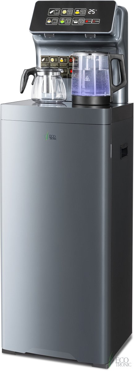 Кулер с чайным столиком Тиабар Ecotronic TB15-LNR morandy gray