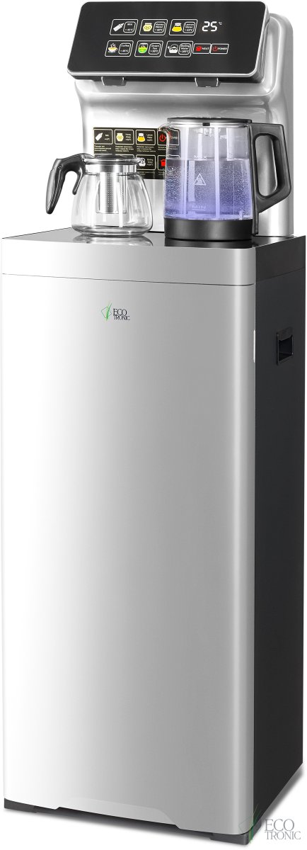 Кулер с чайным столиком Тиабар Ecotronic TB15-LNR silver