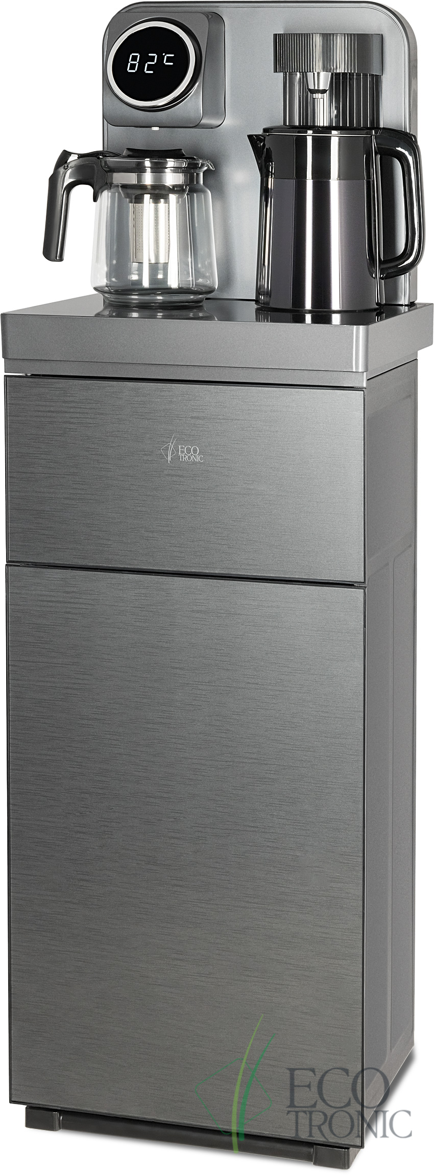 Кулер с чайным столиком Тиабар Ecotronic TB20-LNR grey