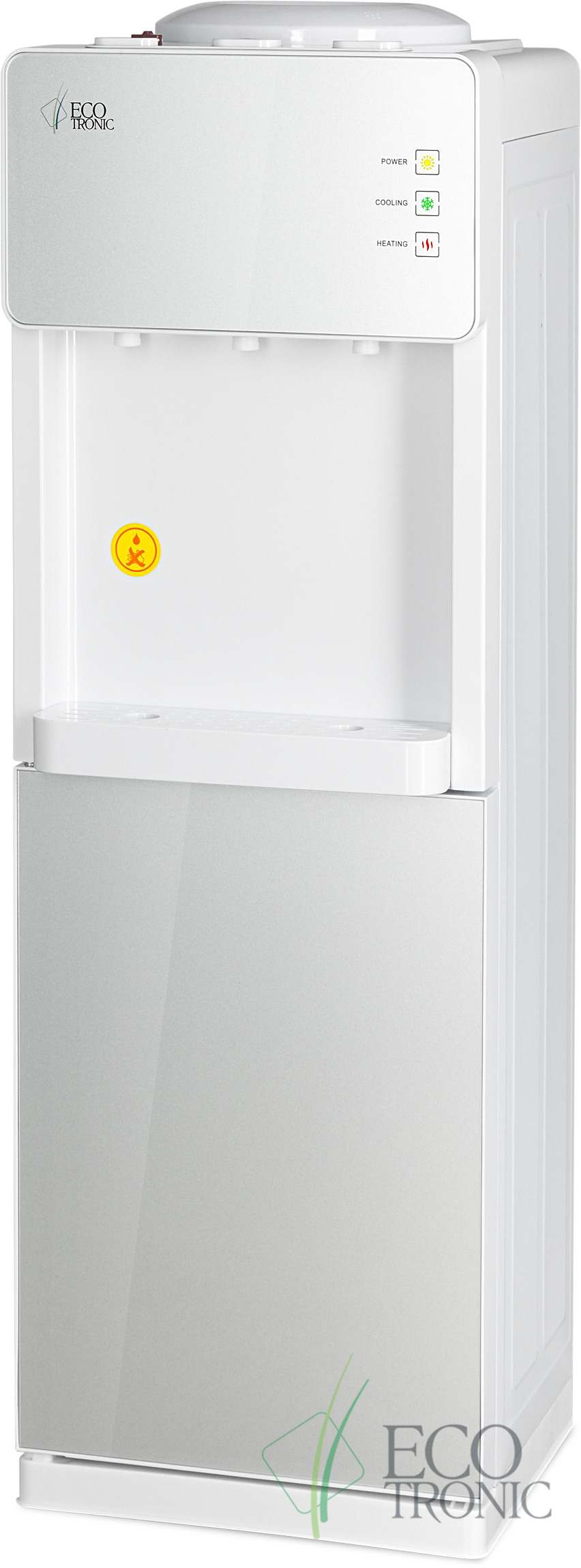 Кулер Ecotronic K23-LCE XS white-silver