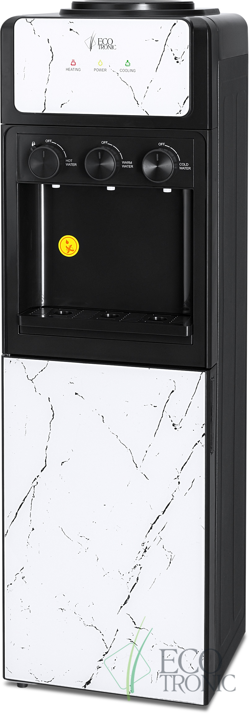 Кулер Ecotronic K25-LCE white Marble