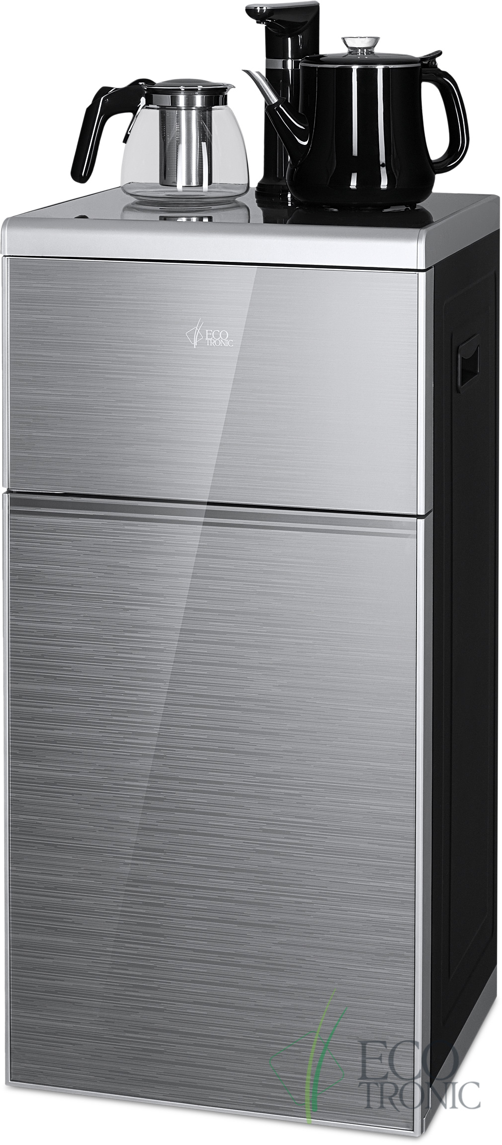 Кулер с чайным столиком Тиабар Ecotronic TB60-LNA silver